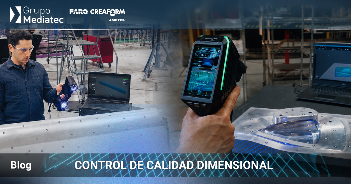 Control de calidad dimensional: cómo el escaneo 3D mejora la precisión industrial